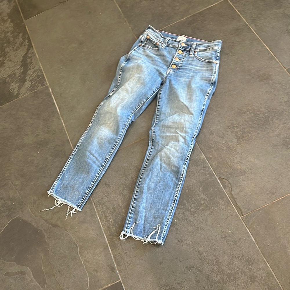 Jcrew crop denim